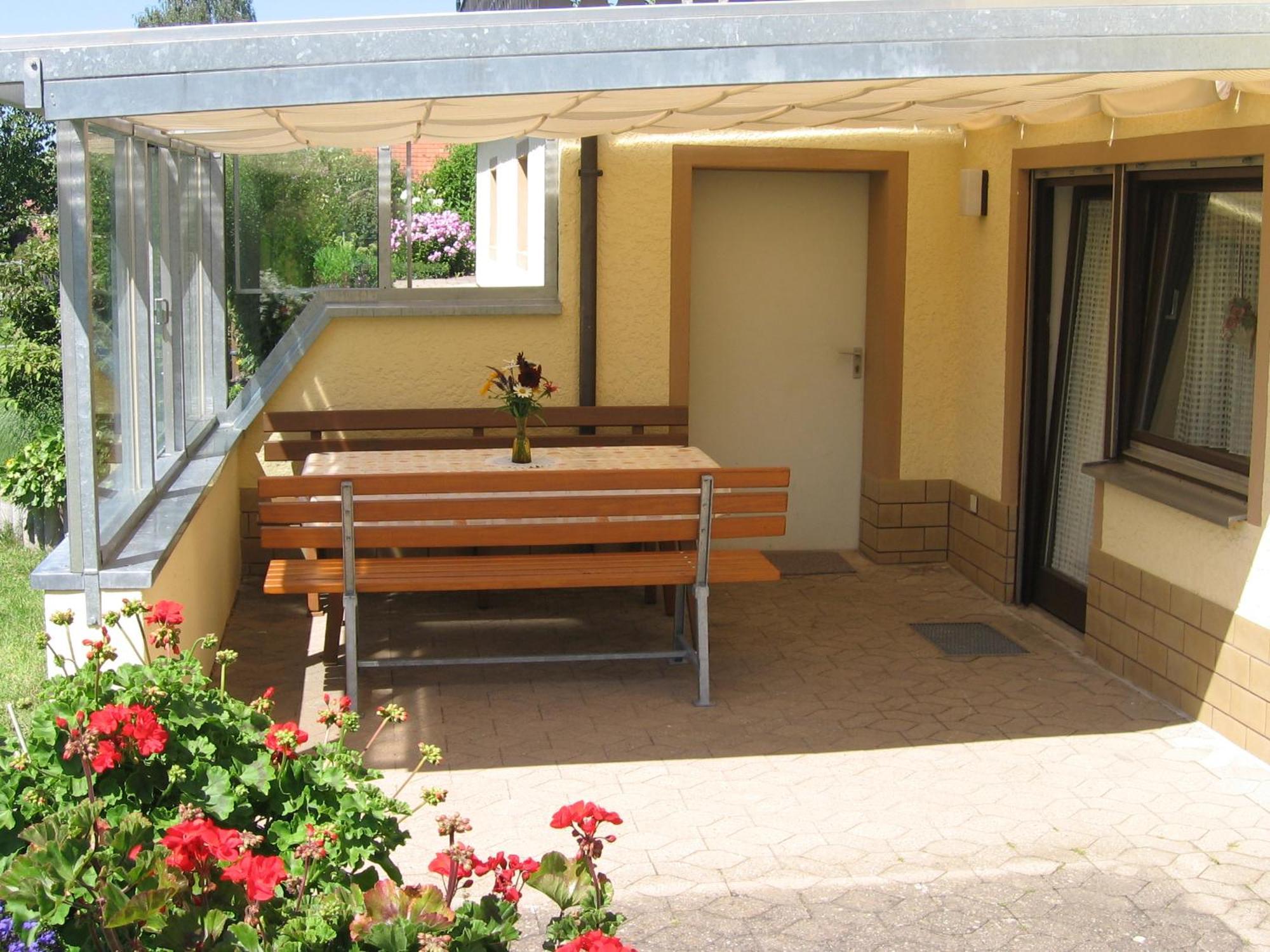 Ferienwohnung Werner Mit Terrasse Haundorf Bagian luar foto
